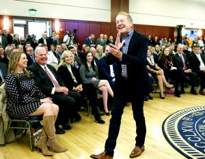 Former Cisco exec John Chambers to help WVU support start-ups, entrepreneurship; business school renamed for him